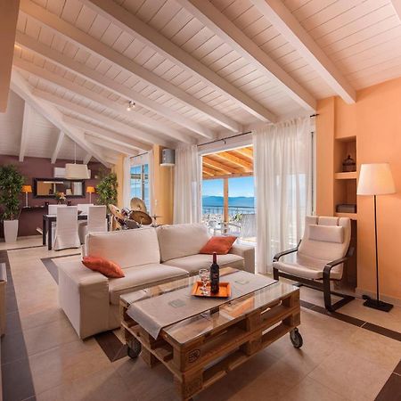 Panoramic View!Penthouse 120Qm Of Sea & Mountain Villa Loutra Edipsou  Ngoại thất bức ảnh