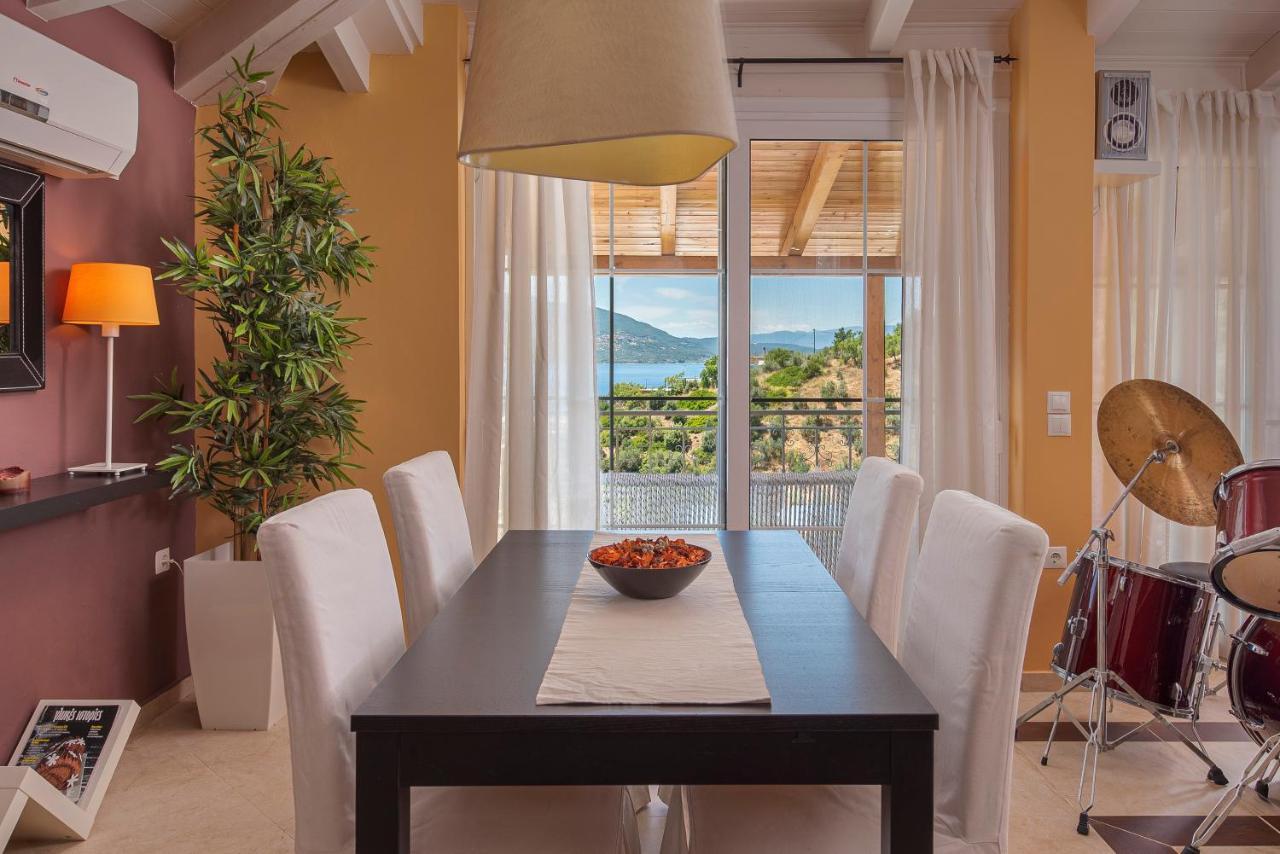 Panoramic View!Penthouse 120Qm Of Sea & Mountain Villa Loutra Edipsou  Ngoại thất bức ảnh