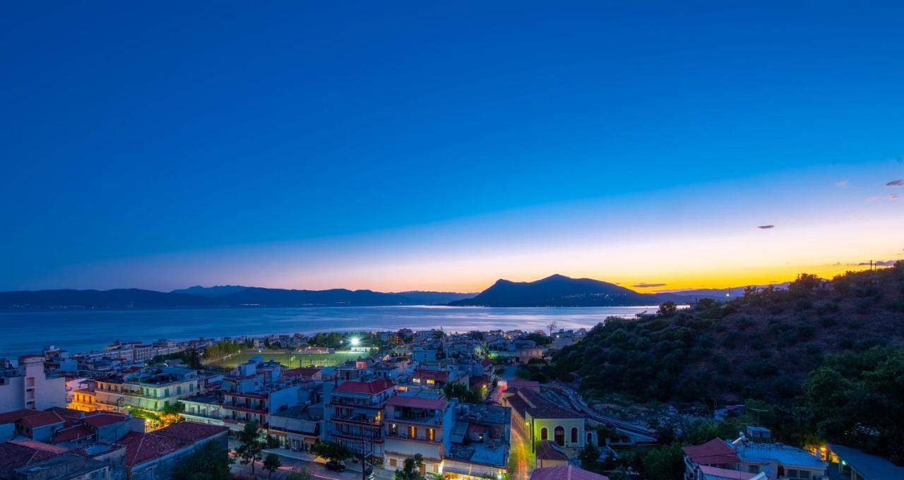 Panoramic View!Penthouse 120Qm Of Sea & Mountain Villa Loutra Edipsou  Ngoại thất bức ảnh
